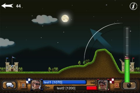 Скриншот из игры Online Artillery - 2