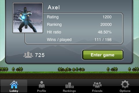 Скриншот из игры Online Artillery - 5