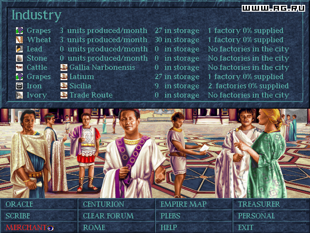 Скриншот из игры Caesar 2 - 11