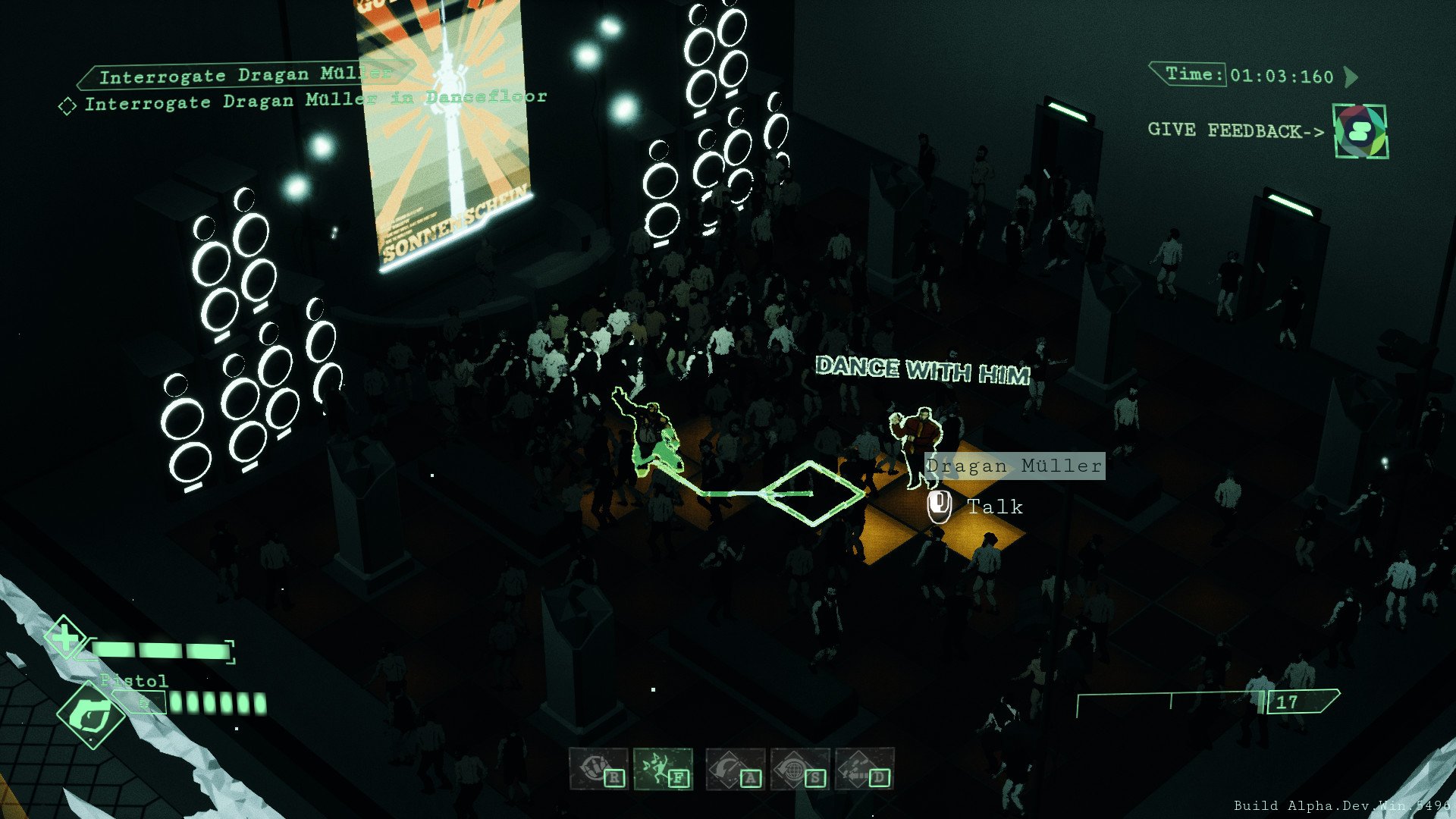 Скриншот из игры All Walls Must Fall - A Tech-Noir Tactics Game - 2