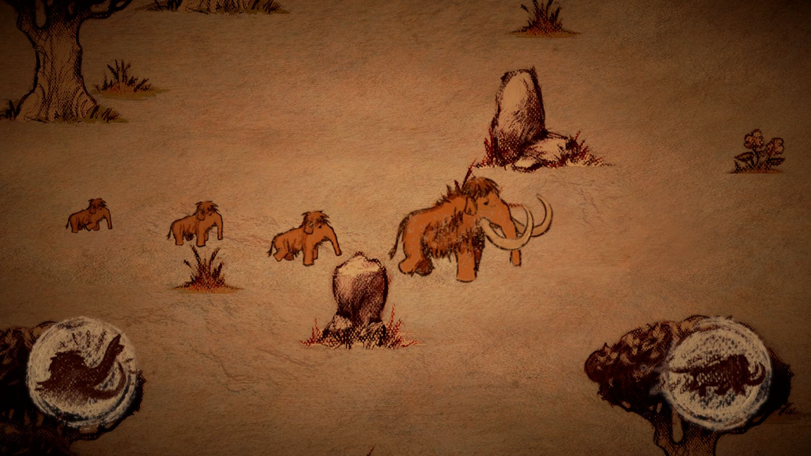 Скриншот из игры The Mammoth: A Cave Painting - 1