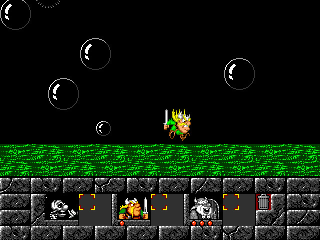 Скриншот из игры The Lost Vikings - 24