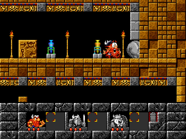 Скриншот из игры The Lost Vikings - 33