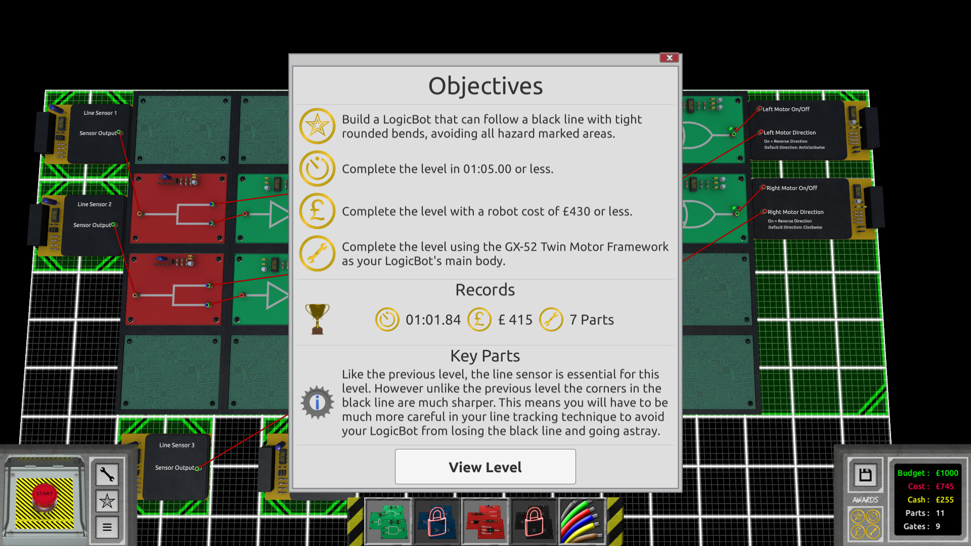 Скриншот из игры LogicBots - 30