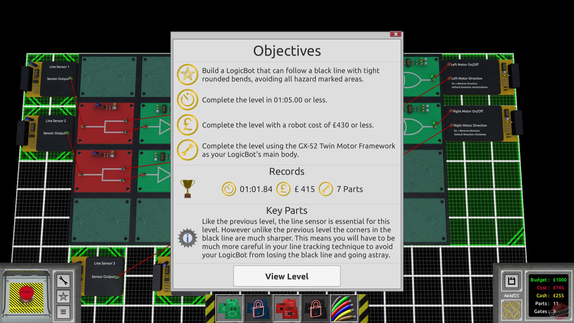 Скриншот из игры LogicBots - 6