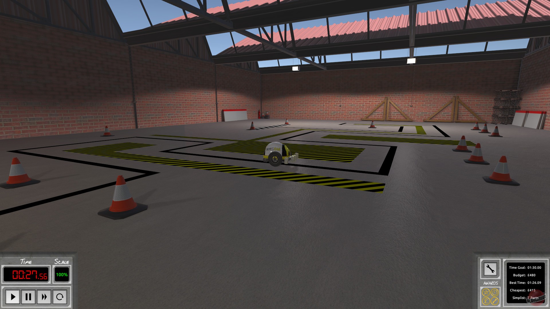 Скриншот из игры LogicBots - 25