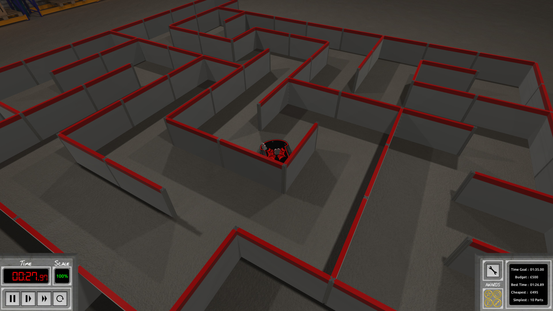 Скриншот из игры LogicBots - 8