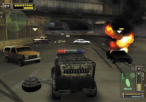 Скриншот из игры Twisted Metal: Black - 45