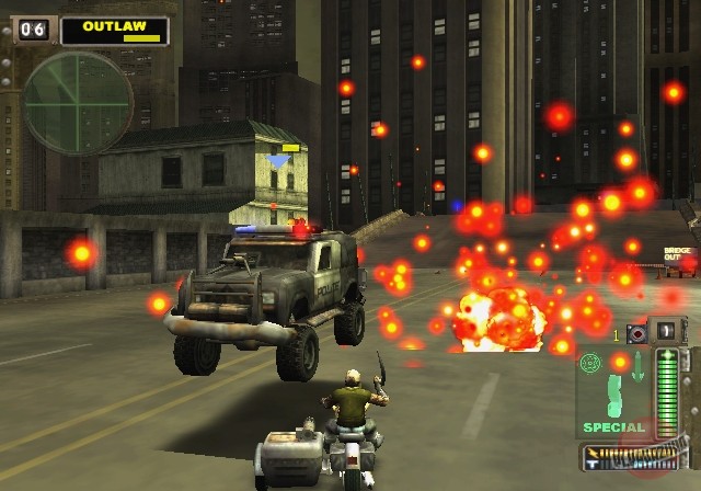 Скриншот из игры Twisted Metal: Black - 41