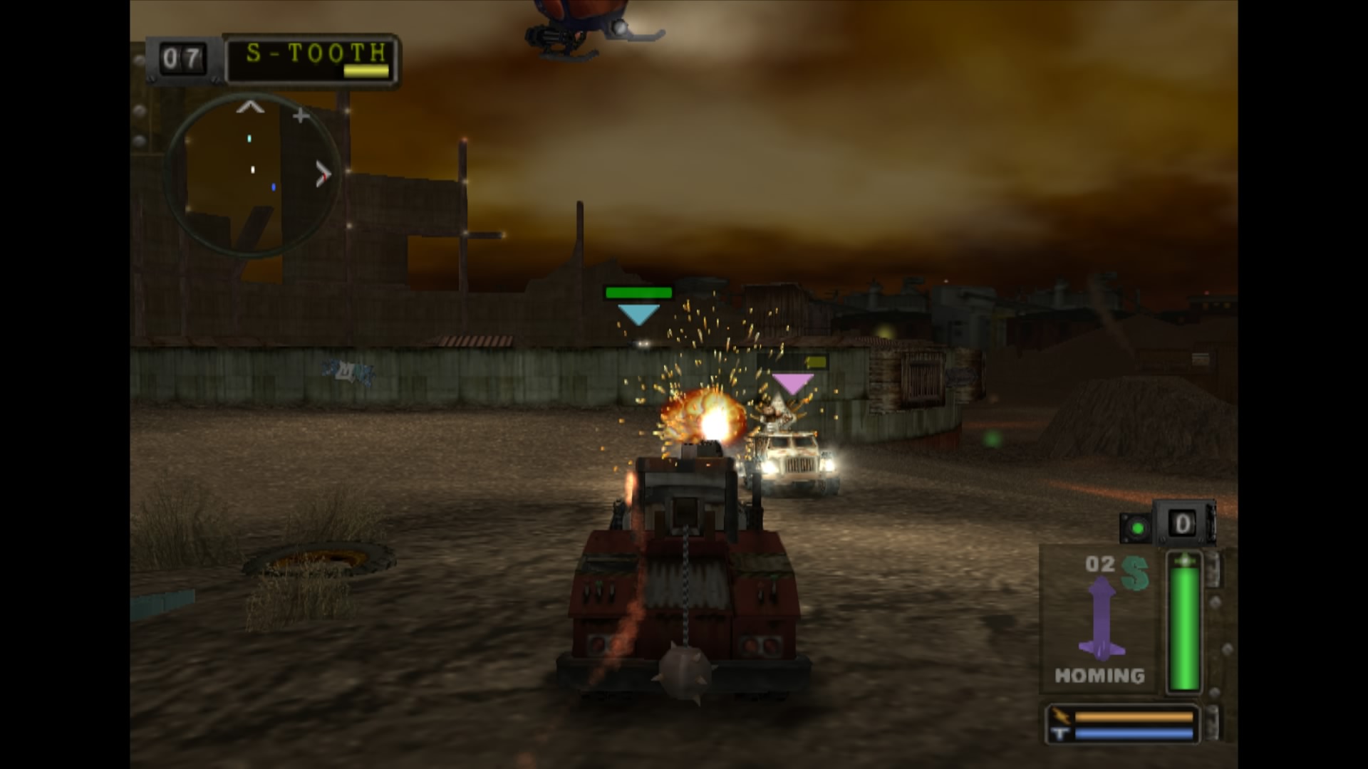 Скриншот из игры Twisted Metal: Black - 4
