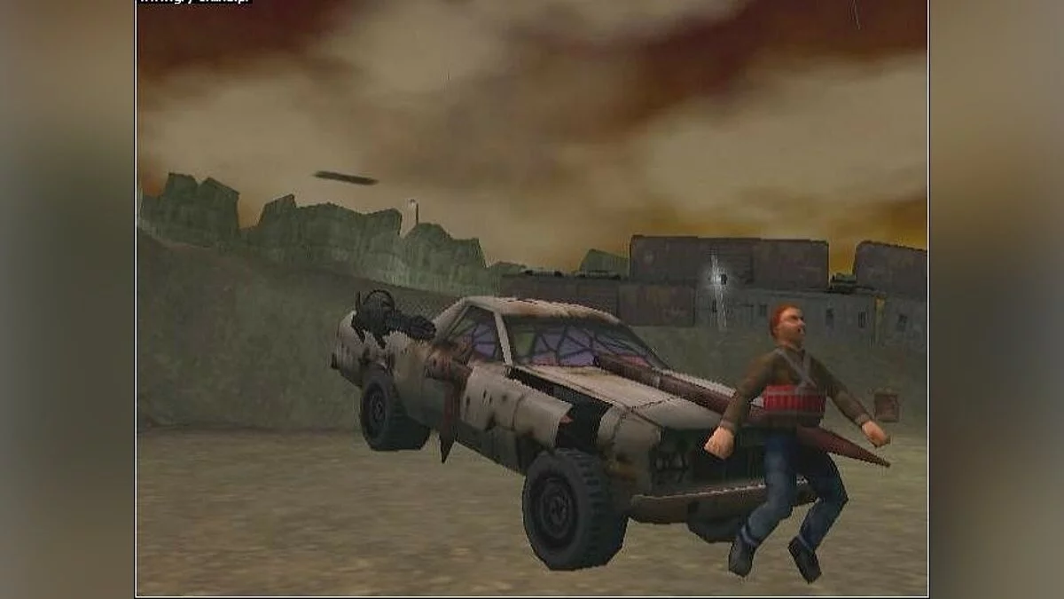 Скриншот из игры Twisted Metal: Black - 9