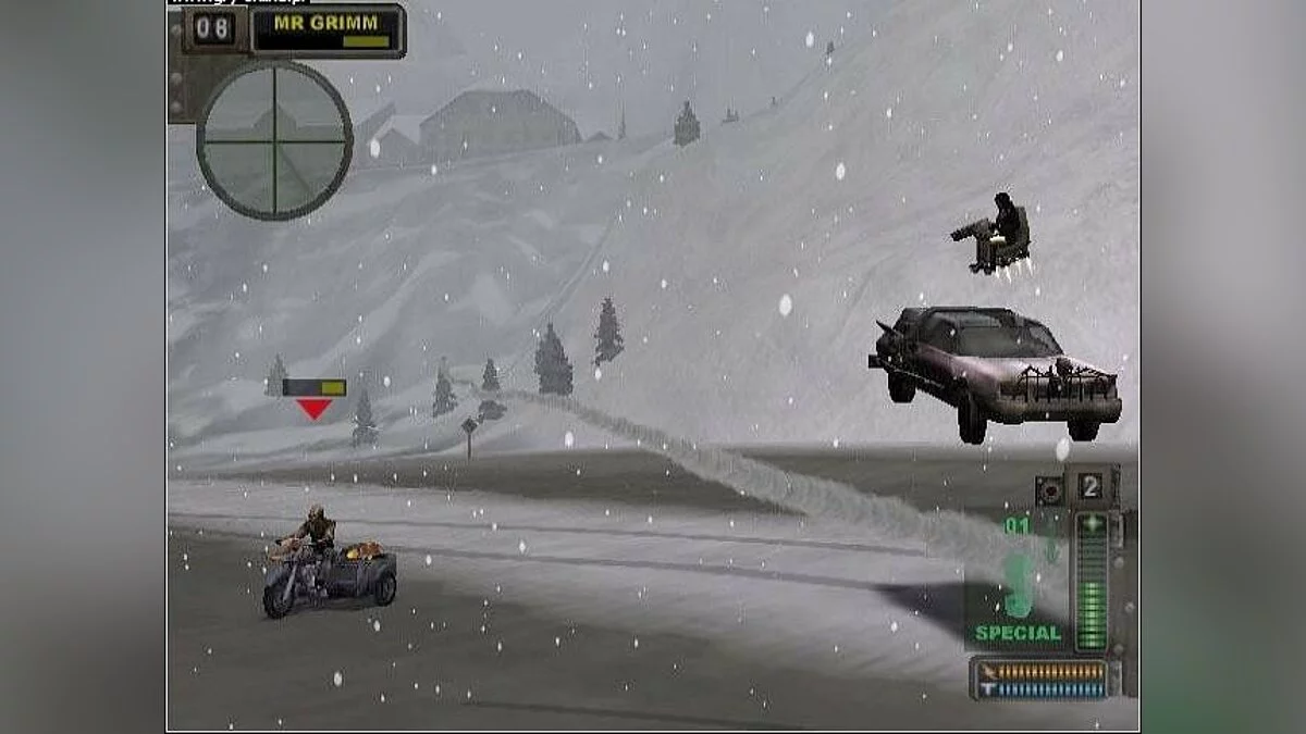 Скриншот из игры Twisted Metal: Black - 6