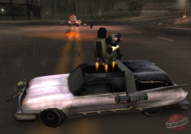 Скриншот из игры Twisted Metal: Black - 5