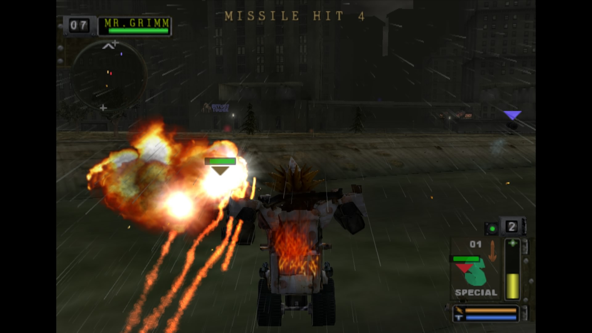 Скриншот из игры Twisted Metal: Black - 18