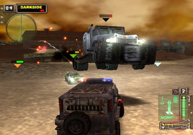 Скриншот из игры Twisted Metal: Black - 2