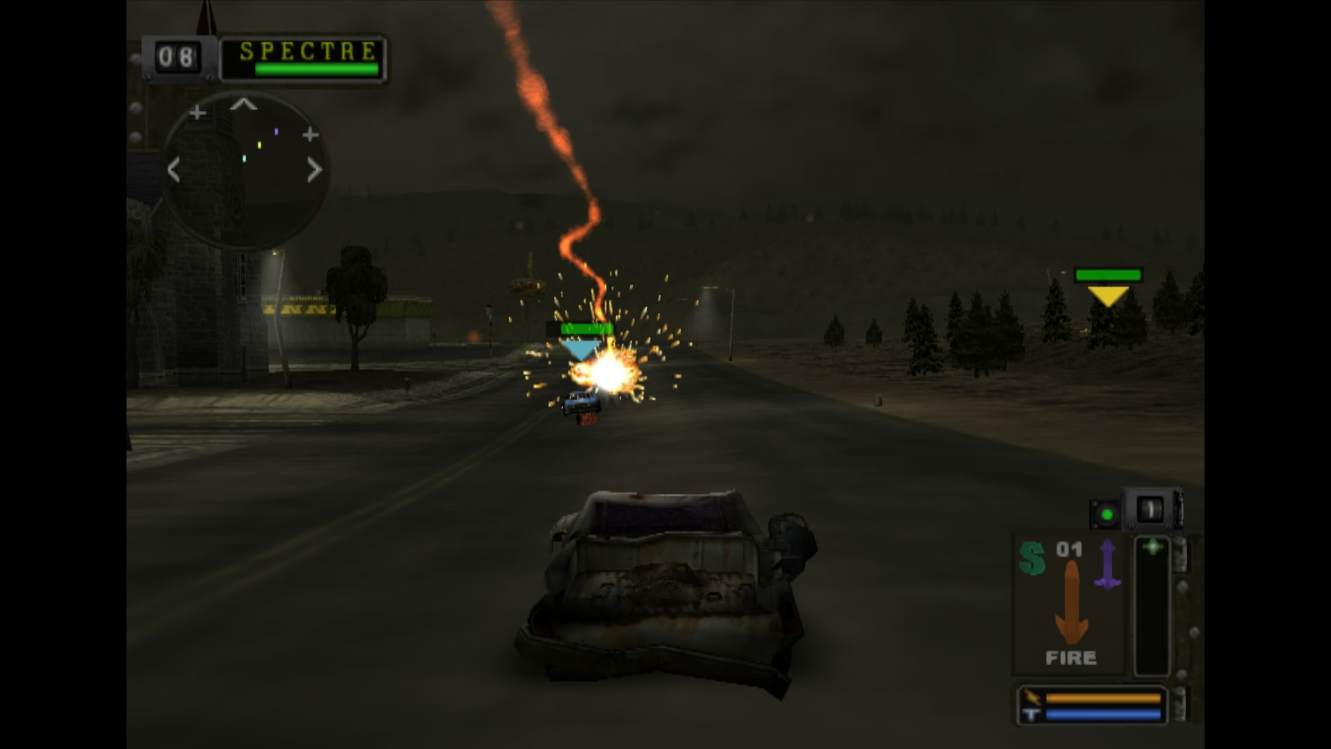 Скриншот из игры Twisted Metal: Black - 11