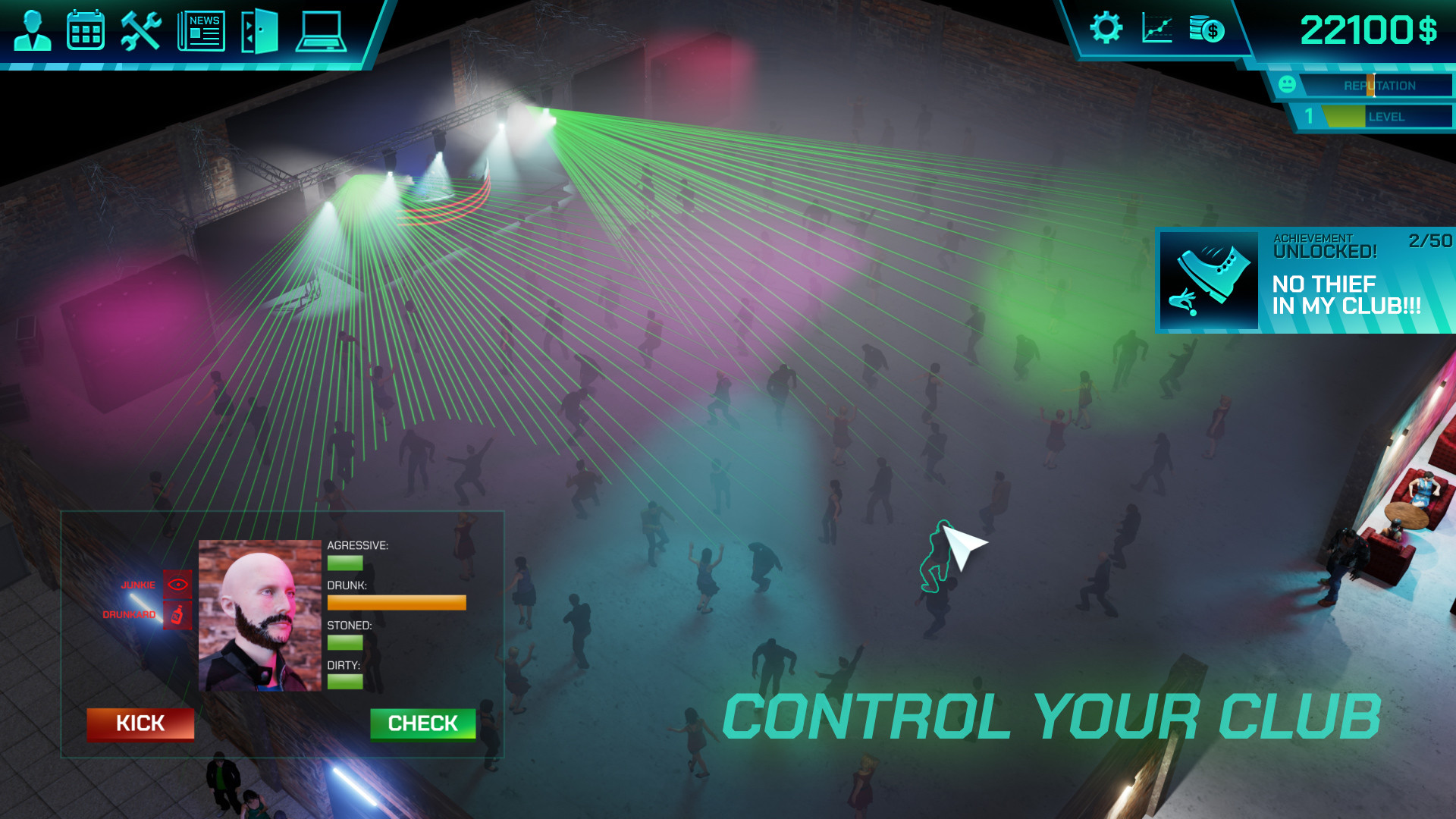 Скриншот из игры Disco Simulator - 2