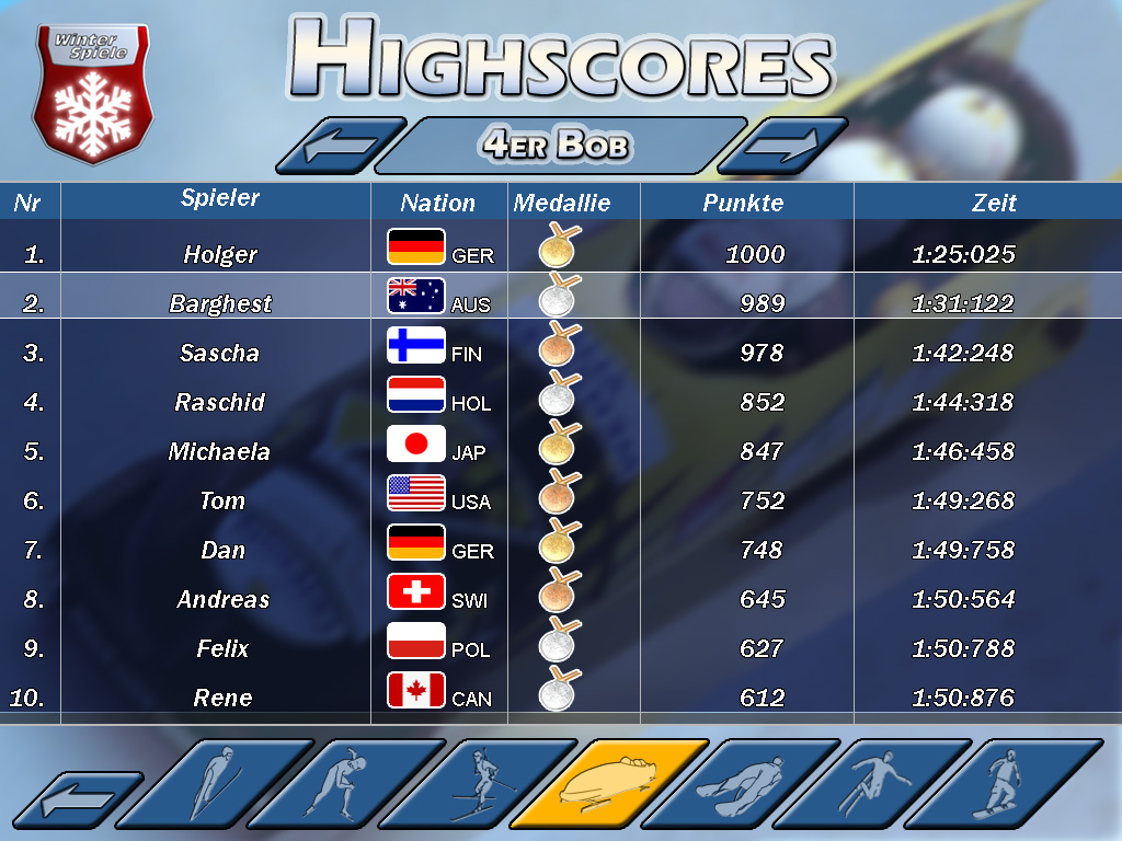 Скриншот из игры Winterspiele 2006 - 5