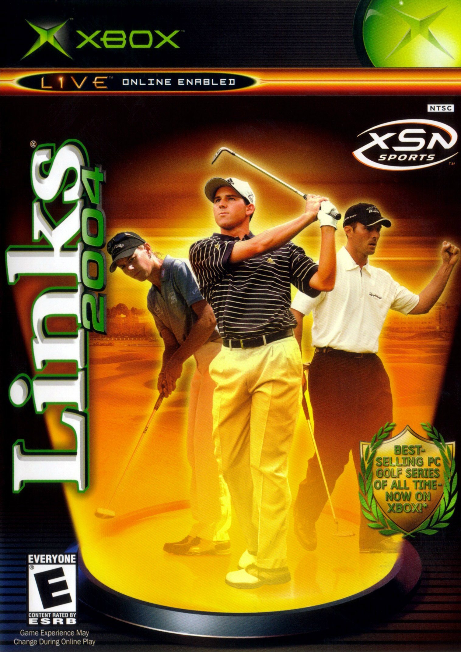 Обложка игры Links 2004