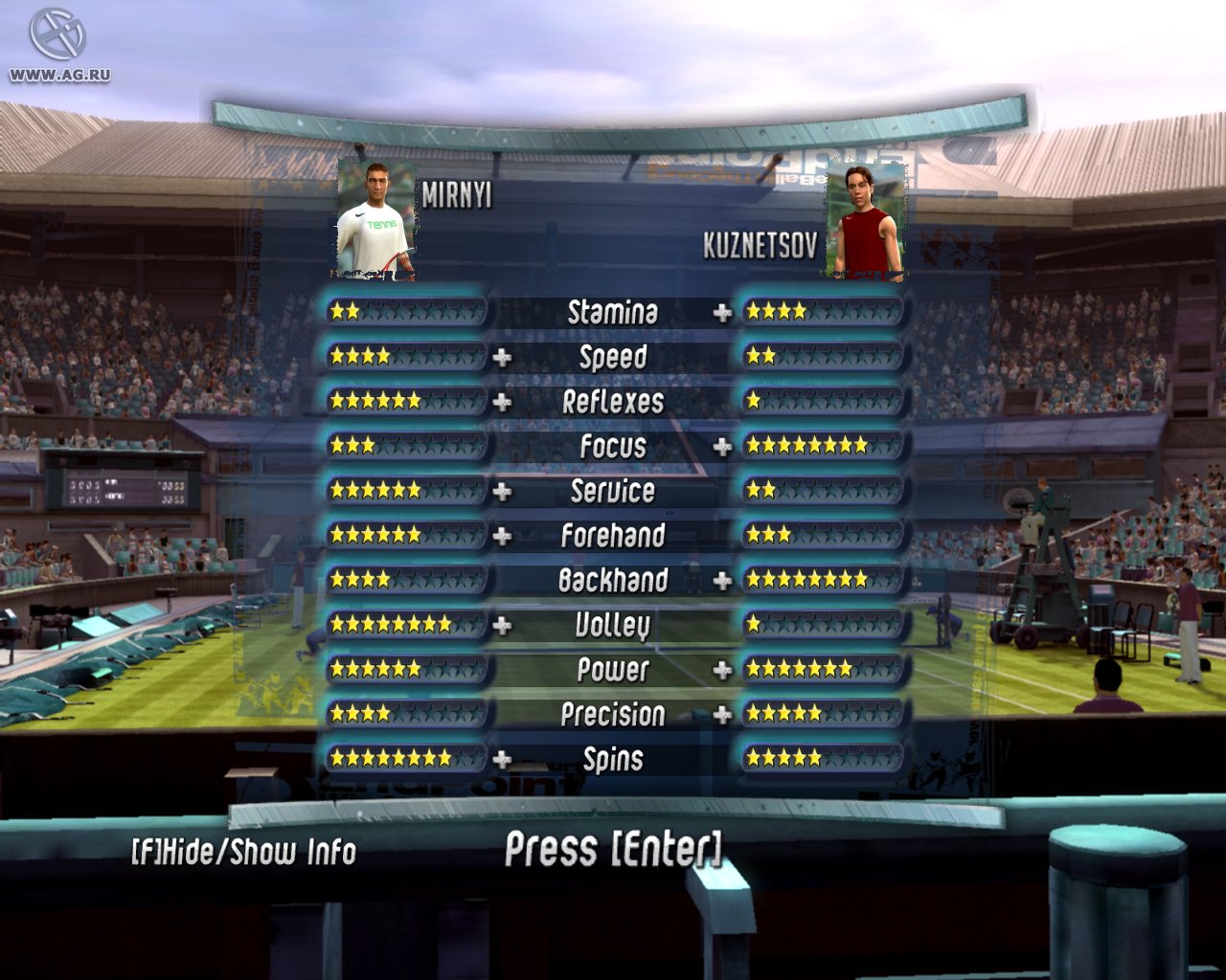 Скриншот из игры Top Spin 2 - 63