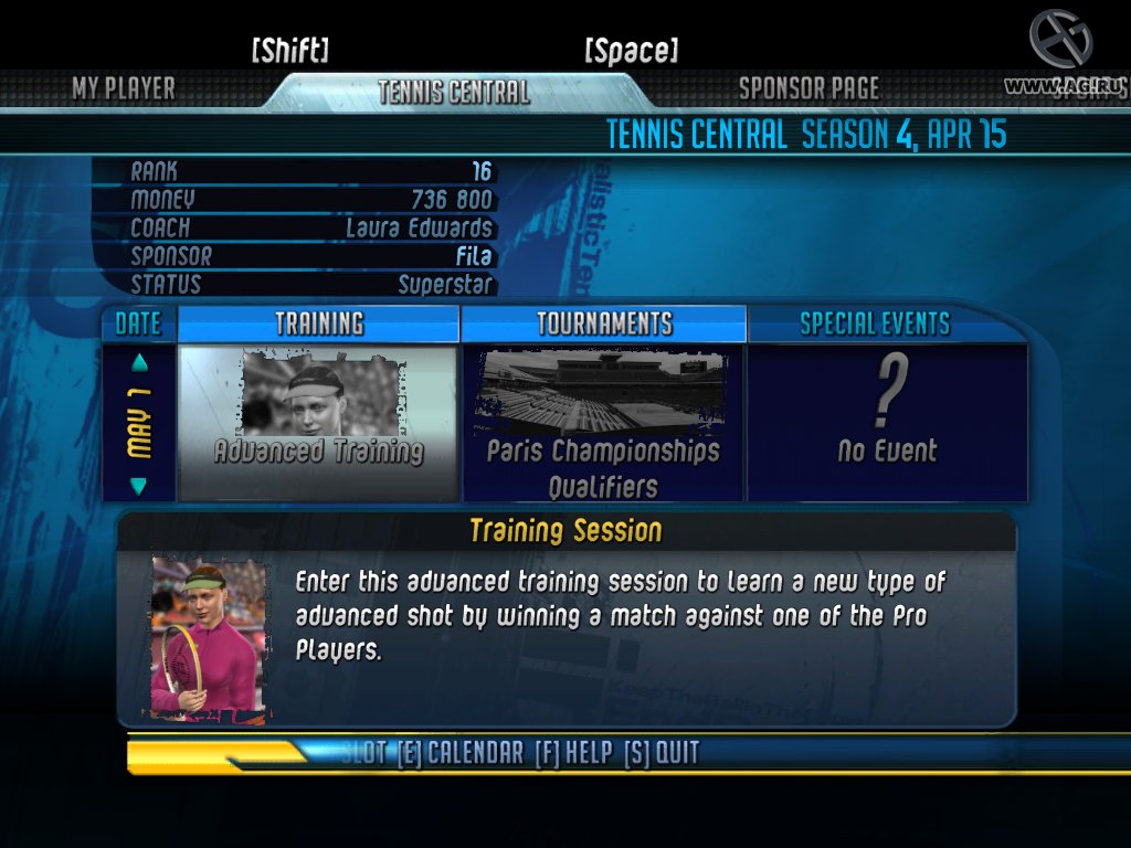 Скриншот из игры Top Spin 2 - 168