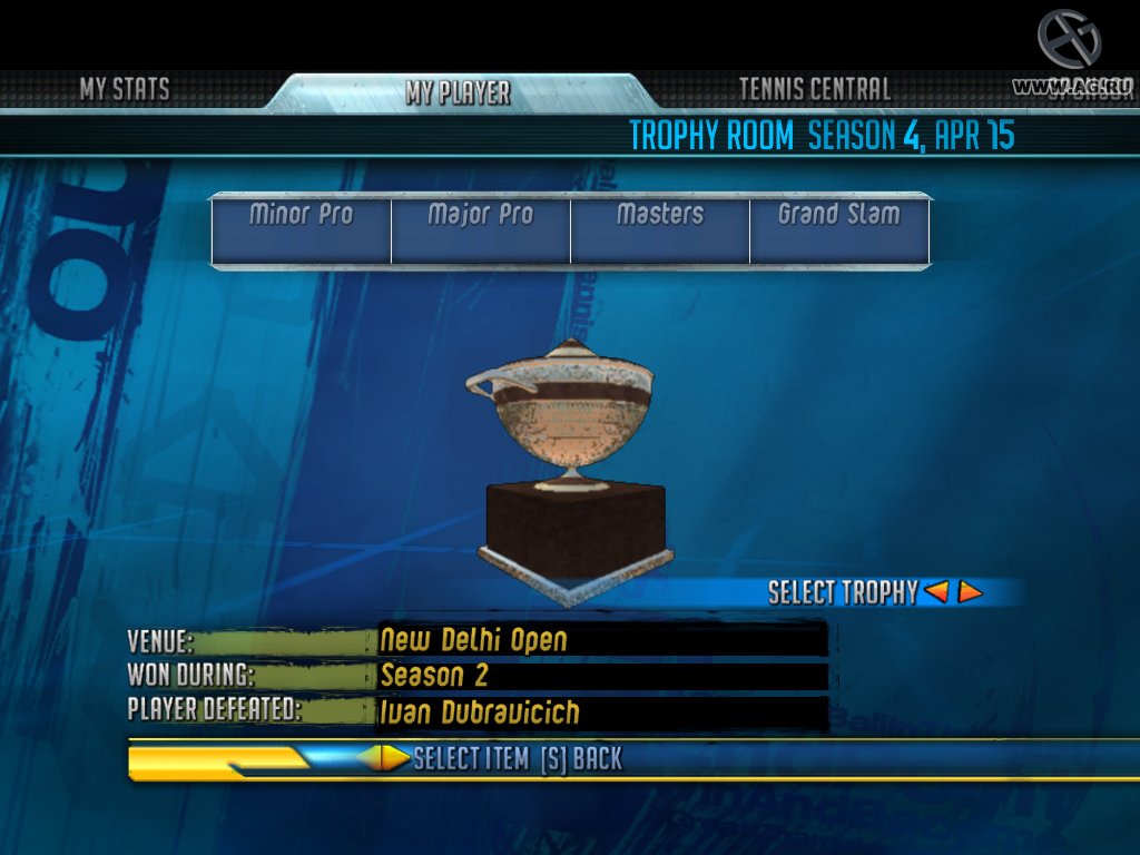 Скриншот из игры Top Spin 2 - 145