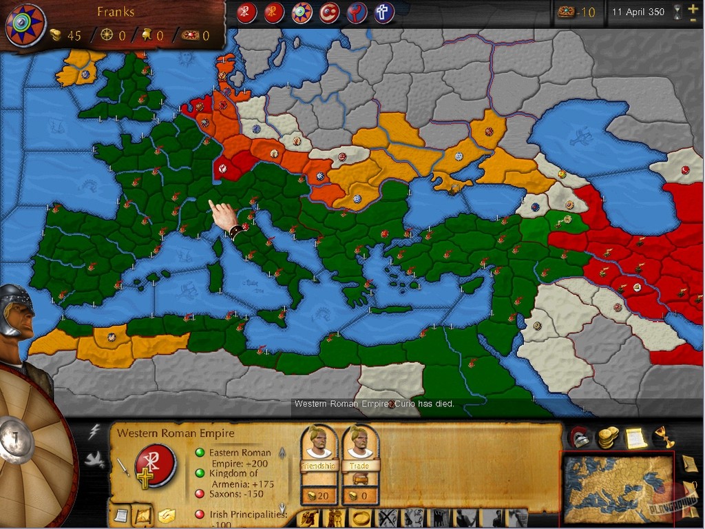 Скриншот из игры Great Invasions: The Darkages 350-1066 AD - 3