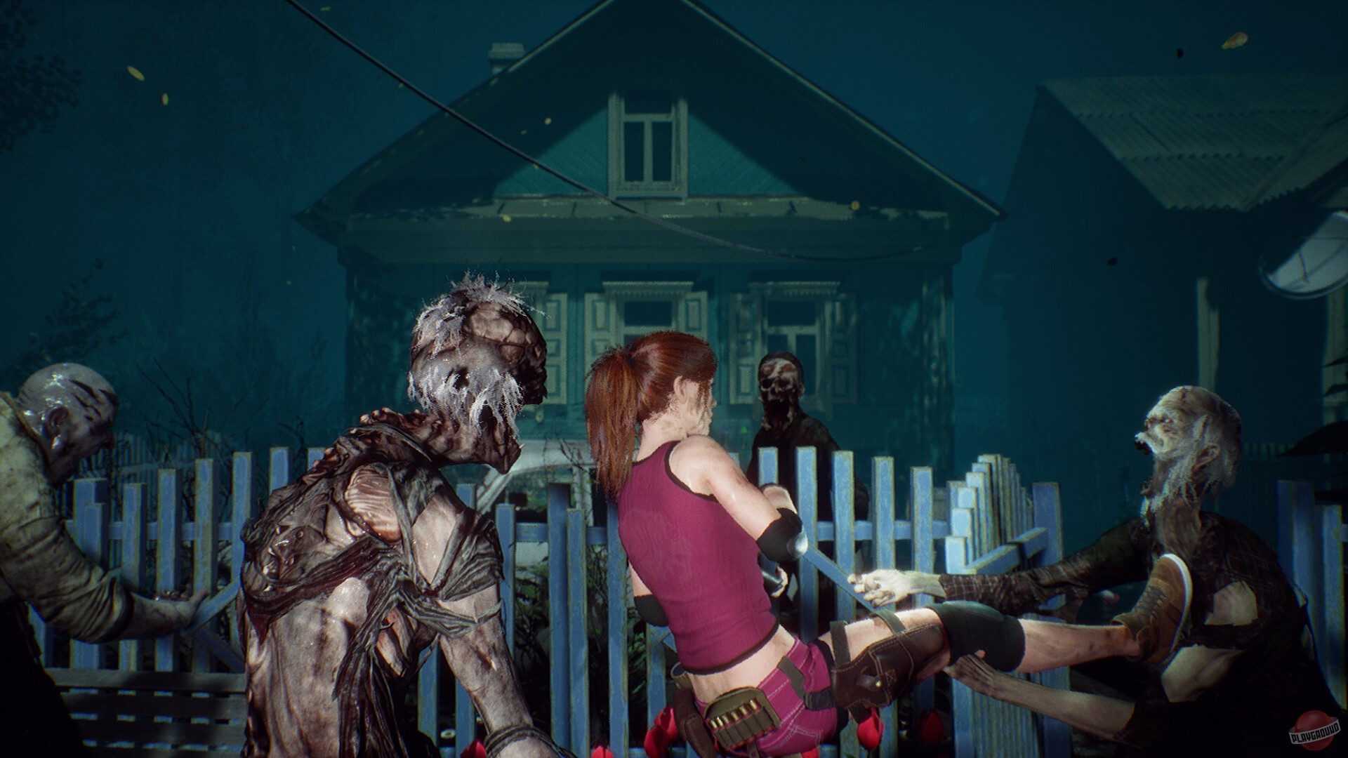 Скриншот из игры EBOLA VILLAGE - 3