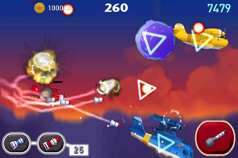 Скриншот из игры Aero Wings - 1