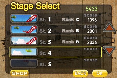 Скриншот из игры Aero Wings - 5