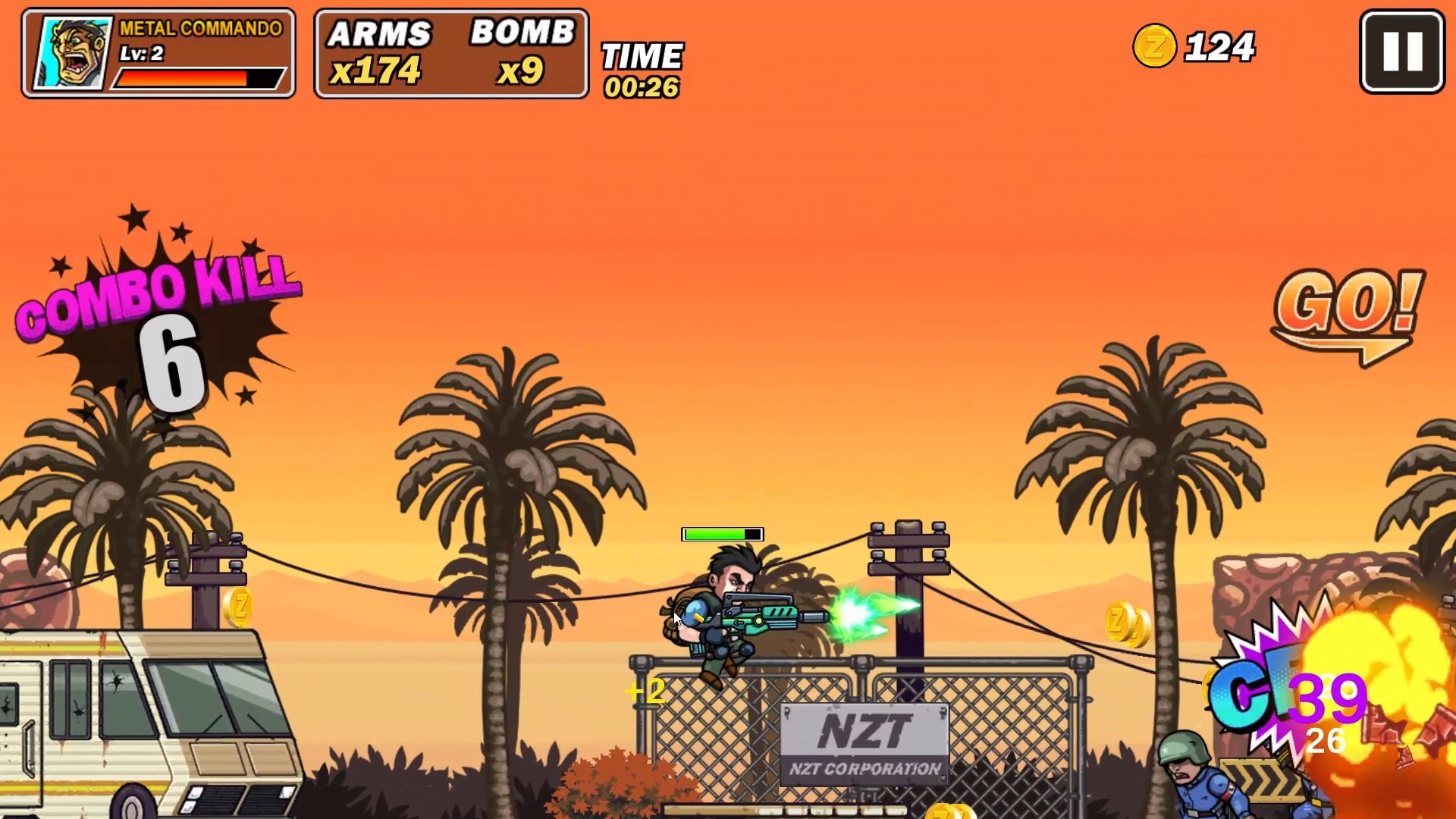 Скриншот из игры Metal Commando - 2