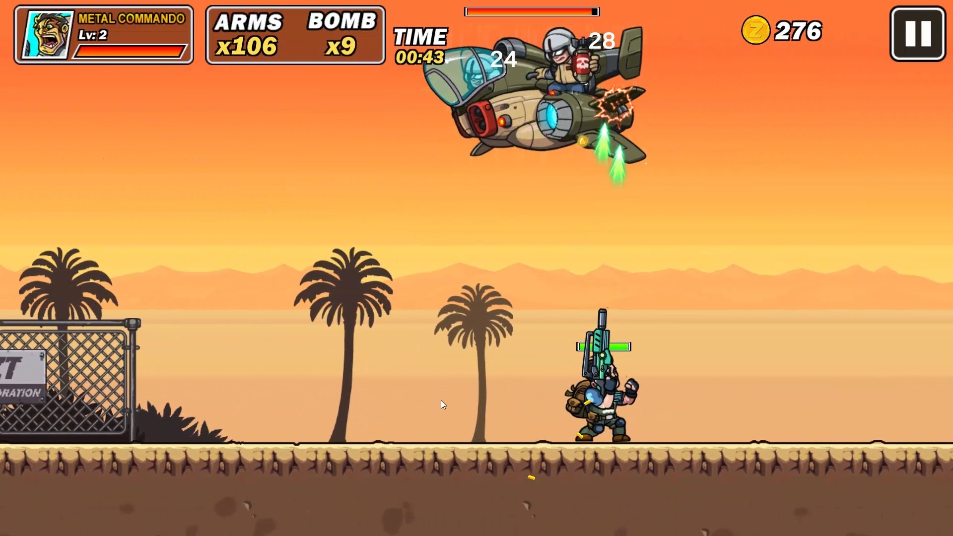 Скриншот из игры Metal Commando - 3