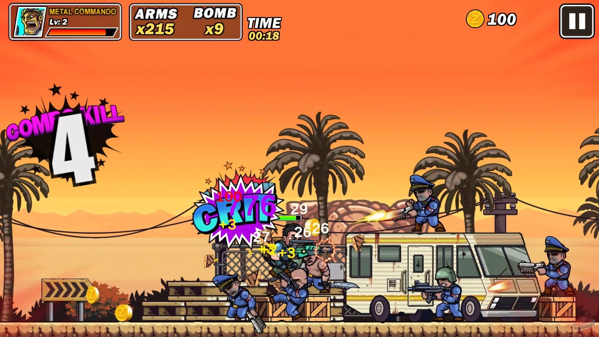 Скриншот из игры Metal Commando - 1