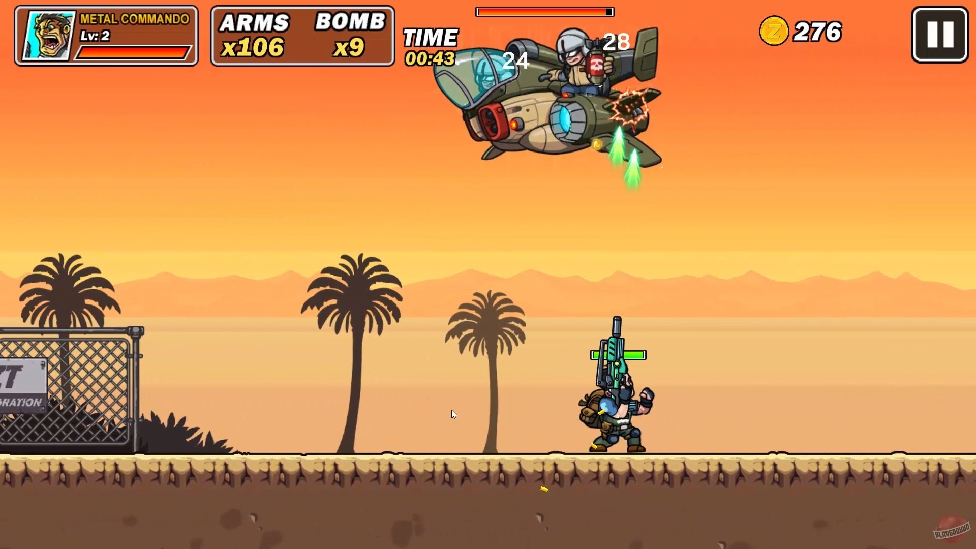 Скриншот из игры Metal Commando - 4