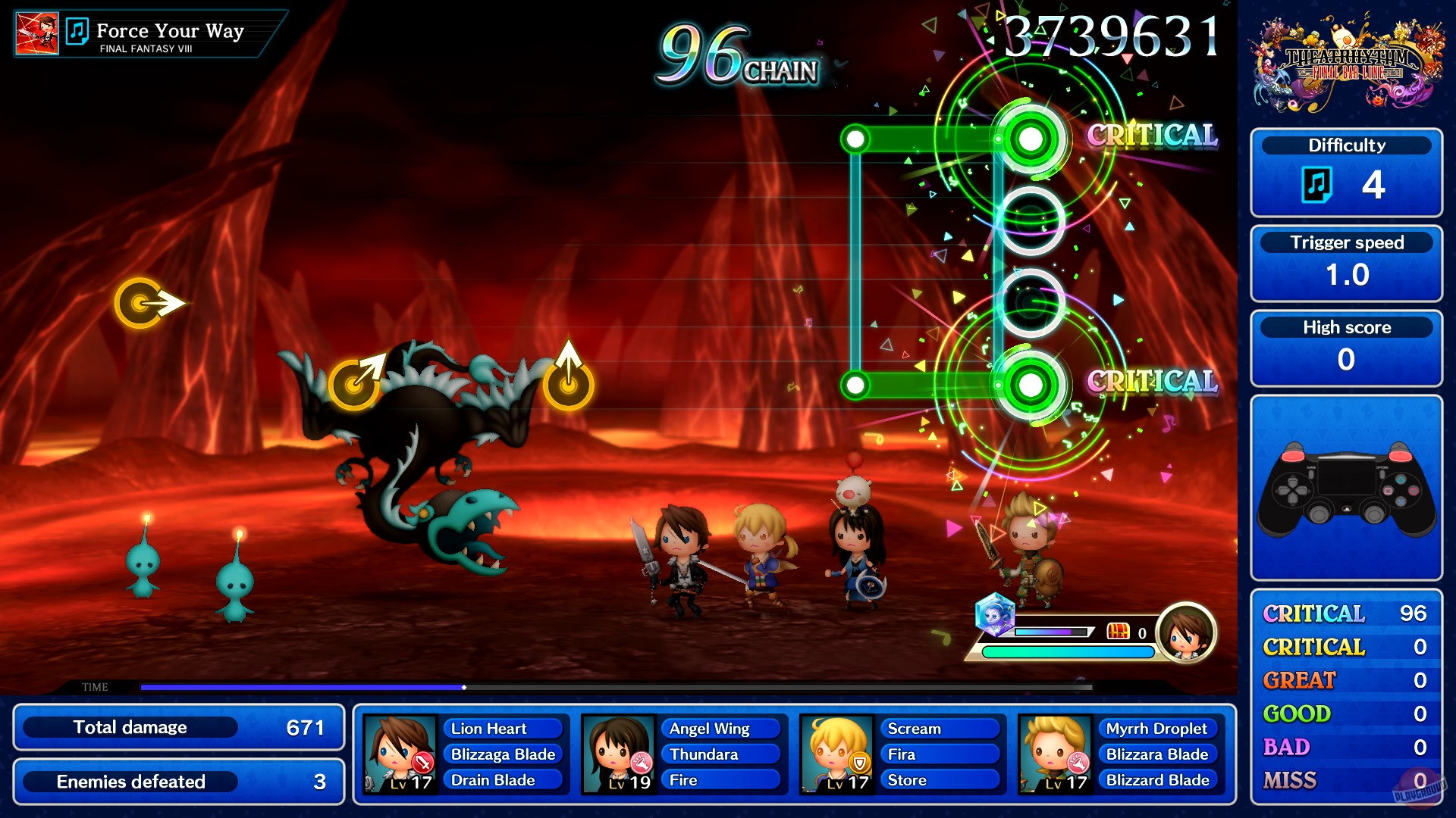 Скриншот из игры Theatrhythm: Final Bar Line - 18