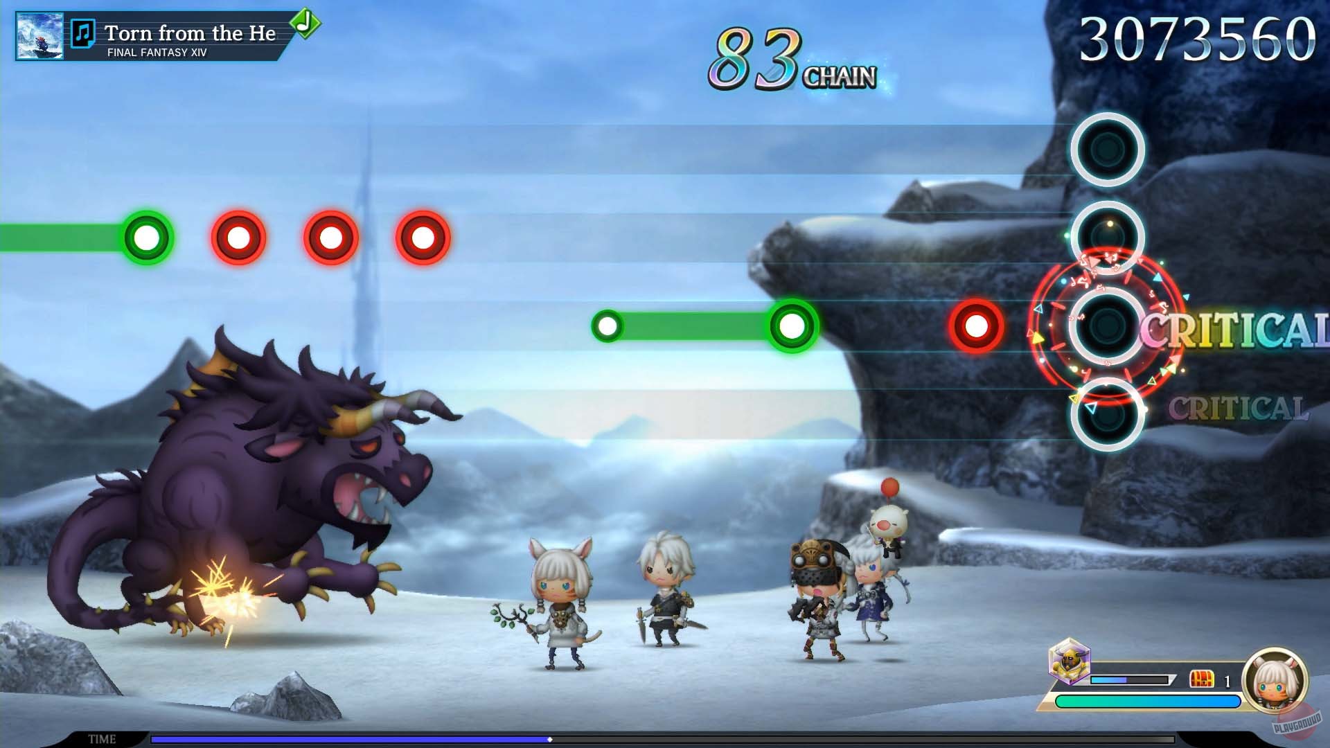 Скриншот из игры Theatrhythm: Final Bar Line - 45