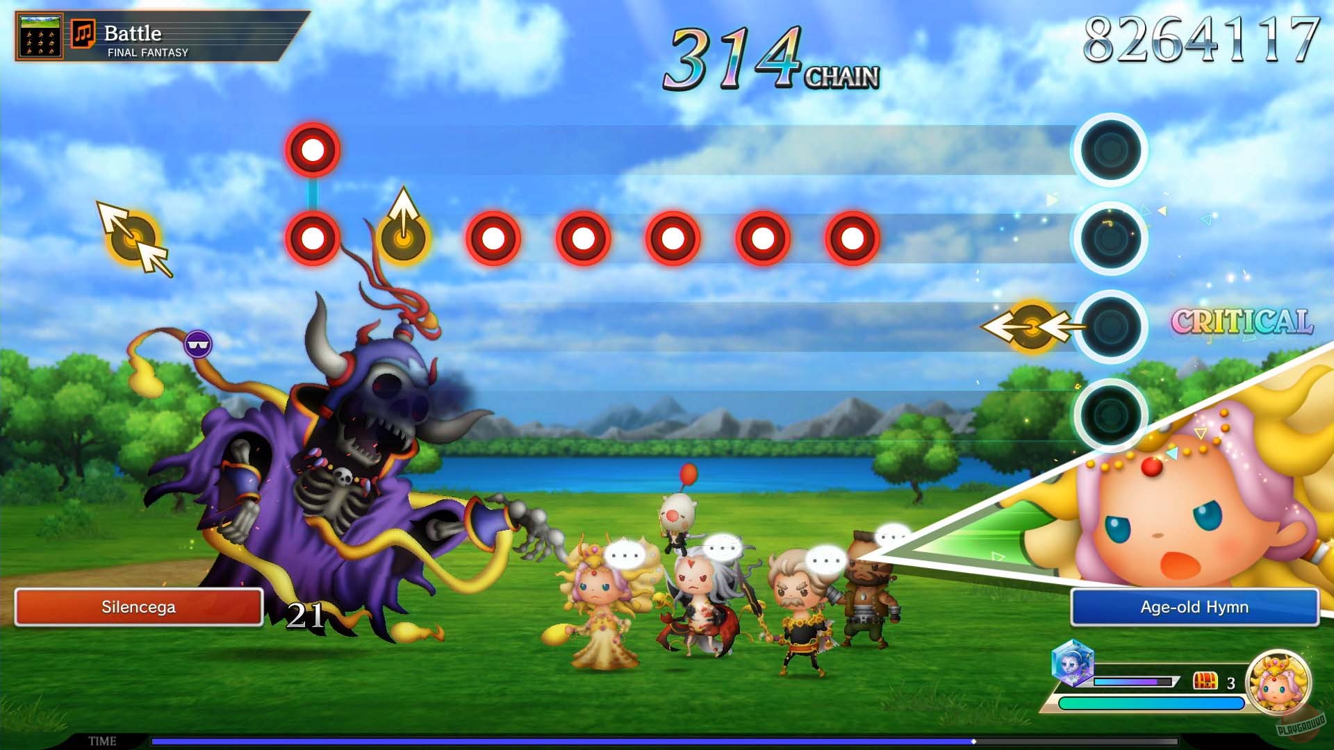 Скриншот из игры Theatrhythm: Final Bar Line - 75