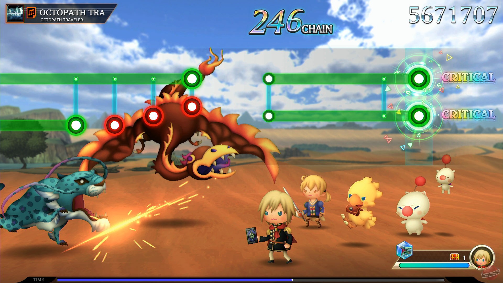 Скриншот из игры Theatrhythm: Final Bar Line - 41