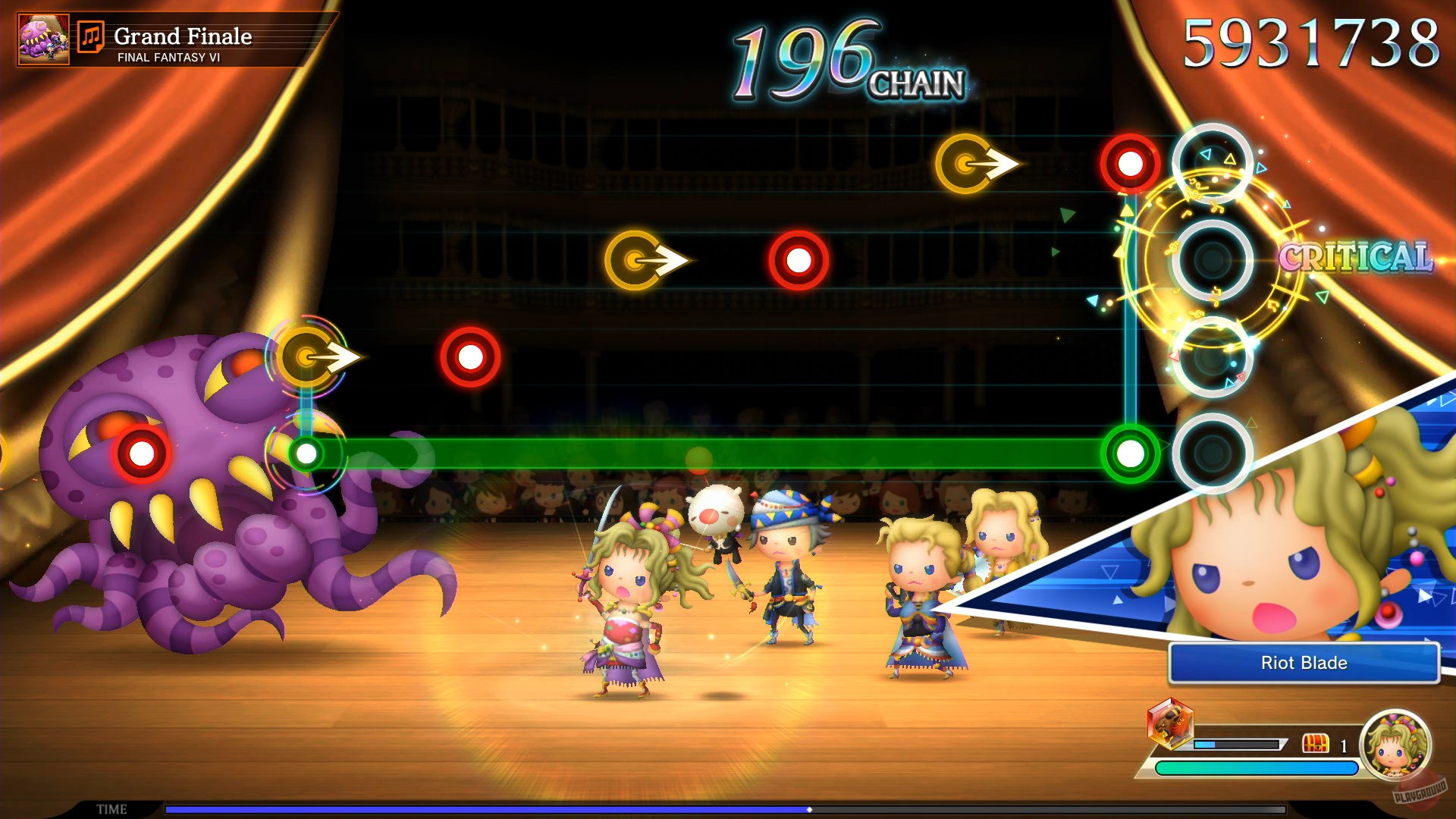 Скриншот из игры Theatrhythm: Final Bar Line - 66