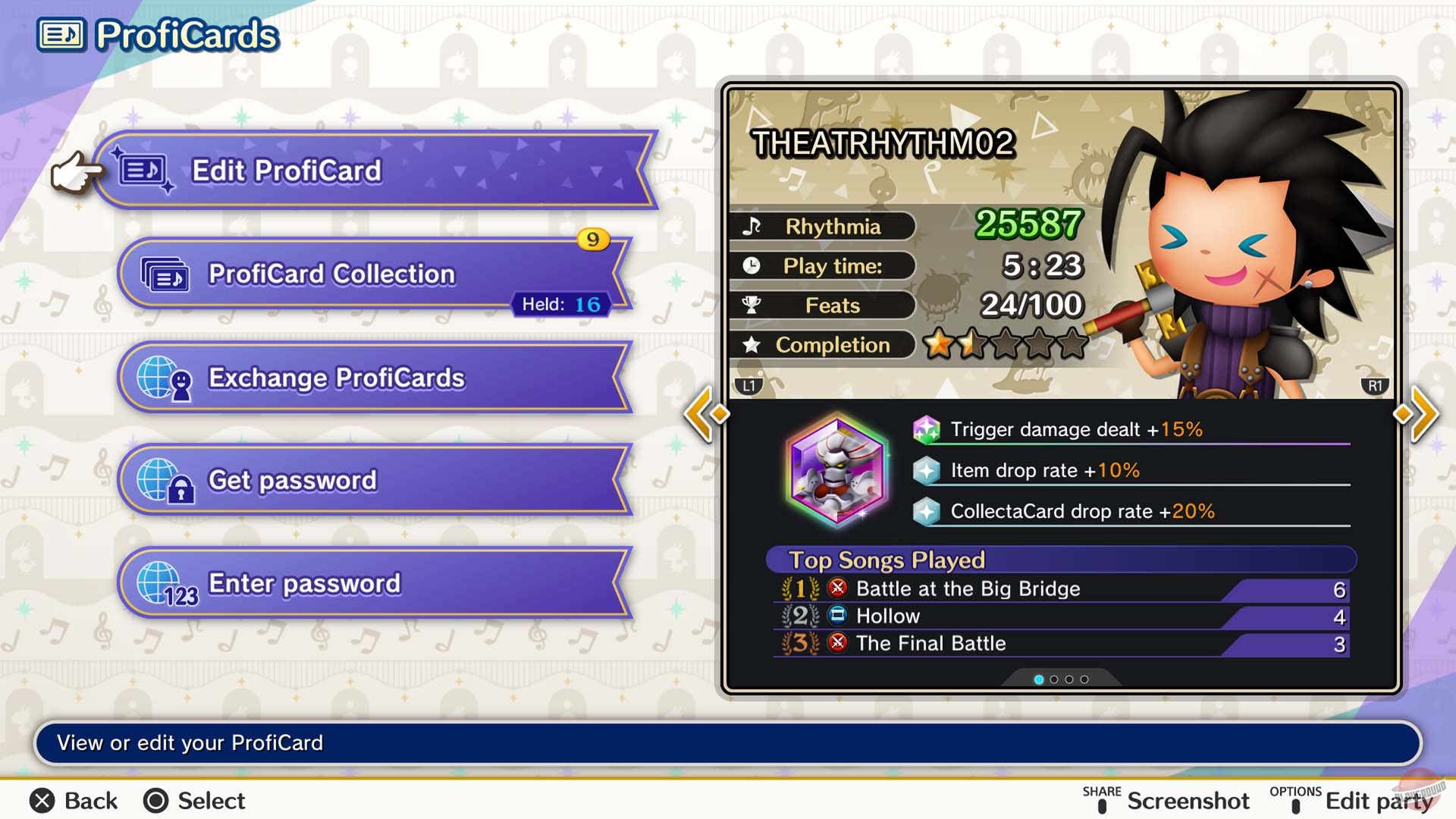 Скриншот из игры Theatrhythm: Final Bar Line - 8