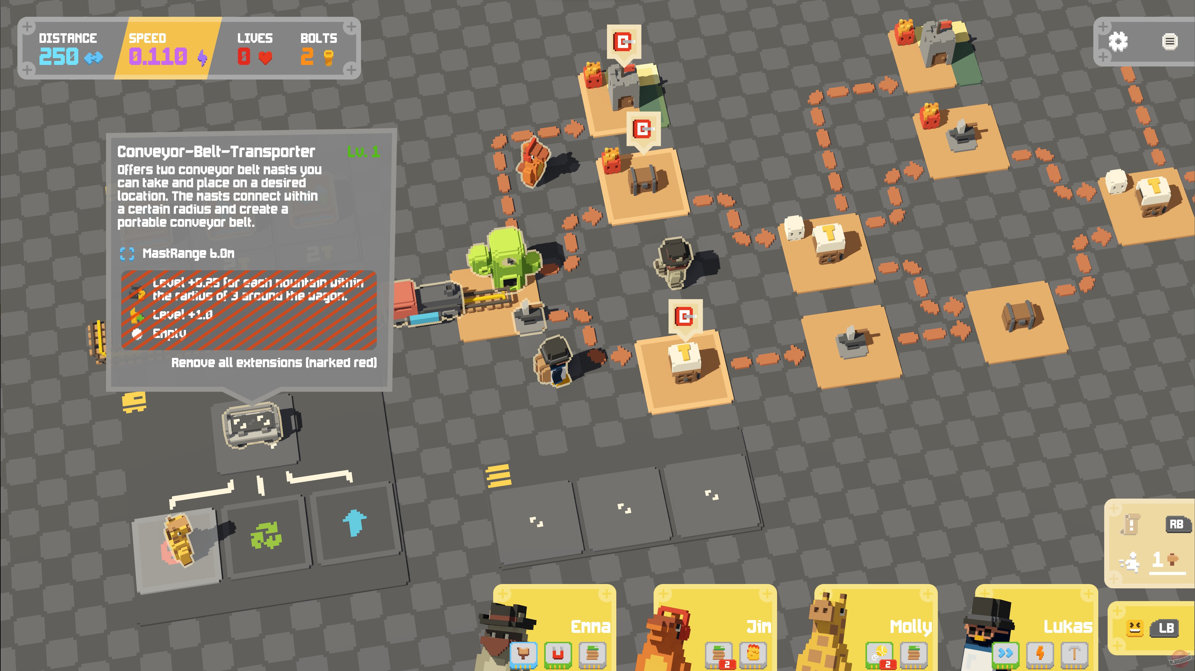 Скриншот из игры Unrailed 2: Back on Track - 2