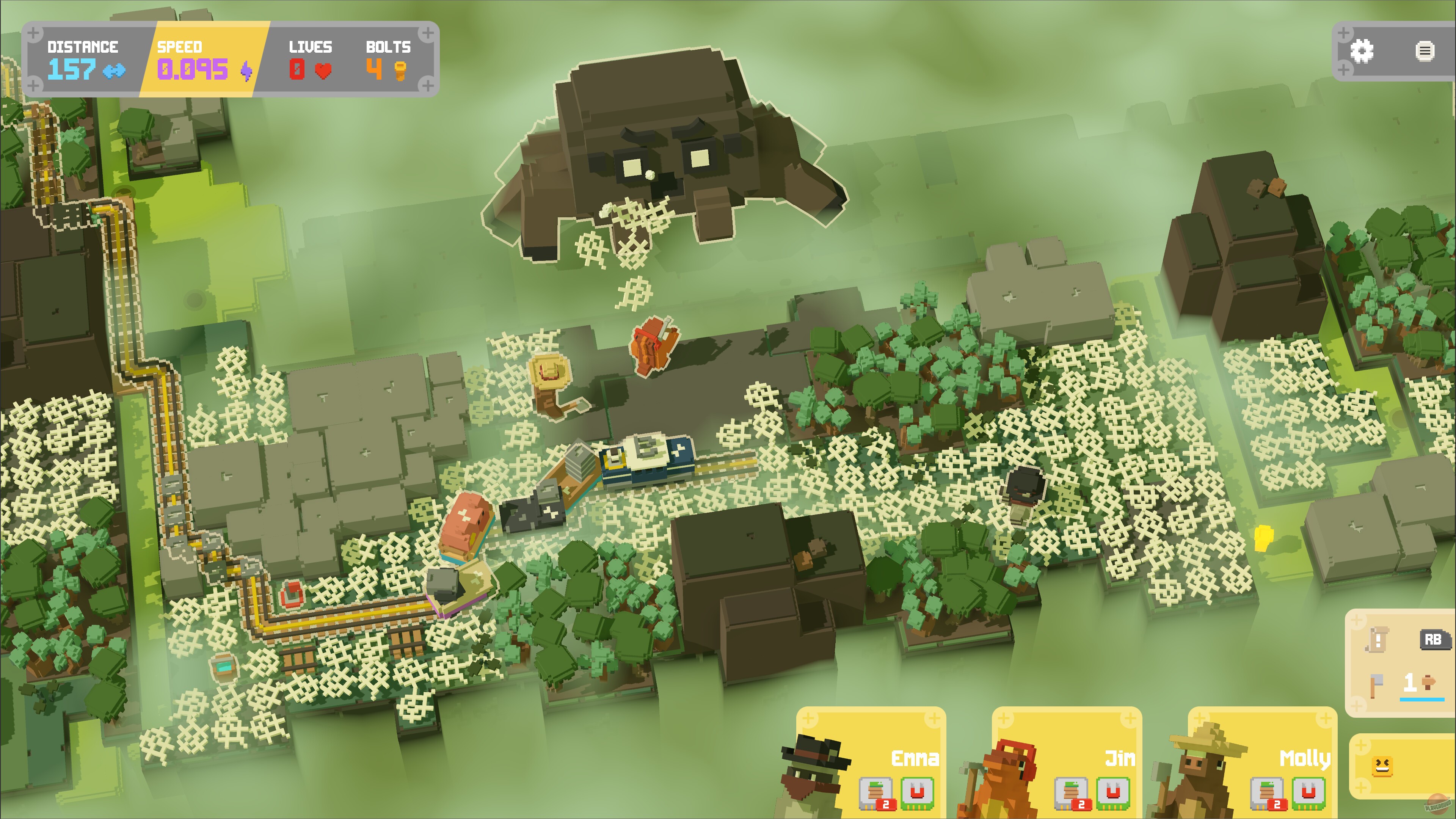 Скриншот из игры Unrailed 2: Back on Track - 12