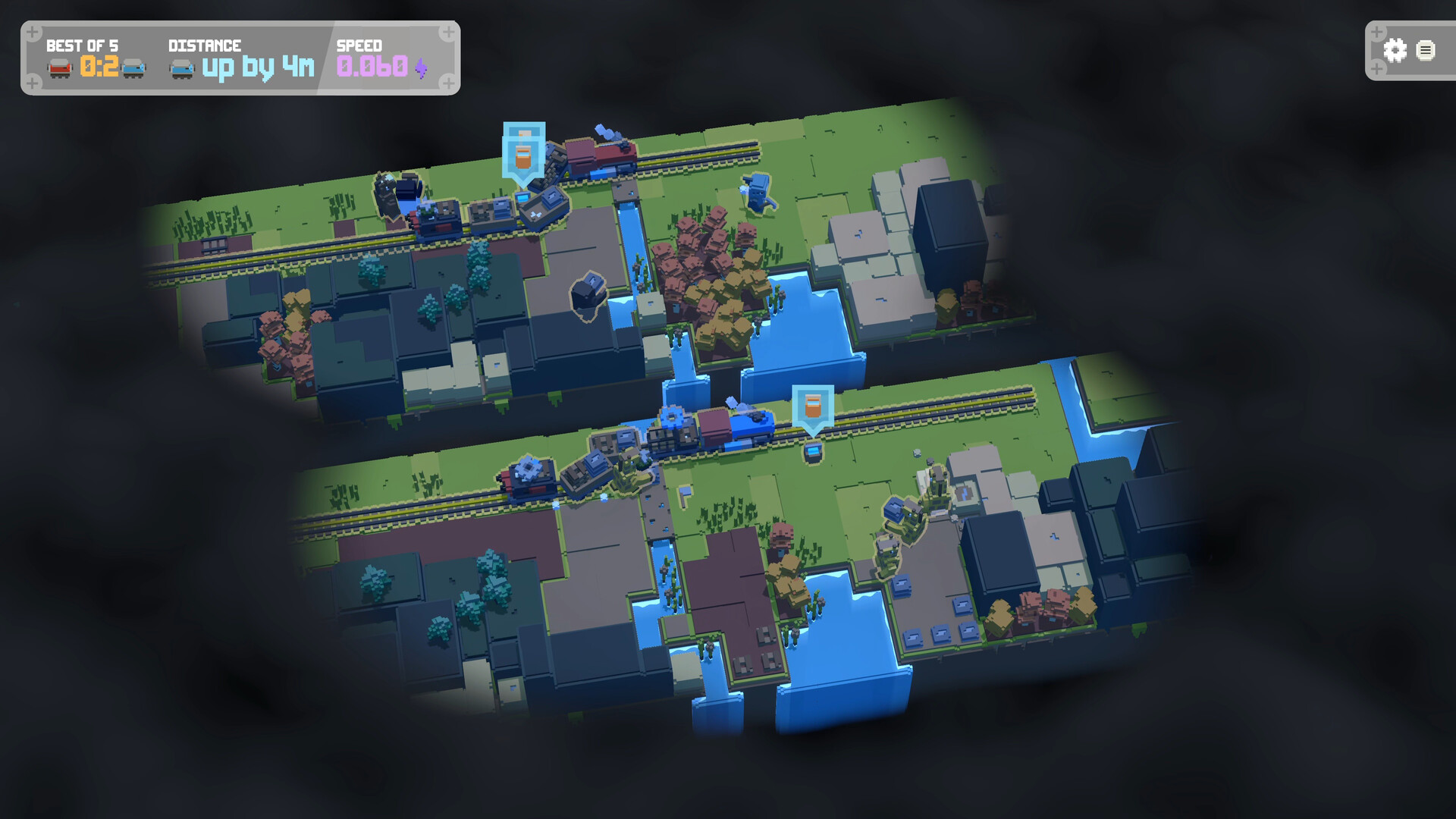 Скриншот из игры Unrailed 2: Back on Track - 1
