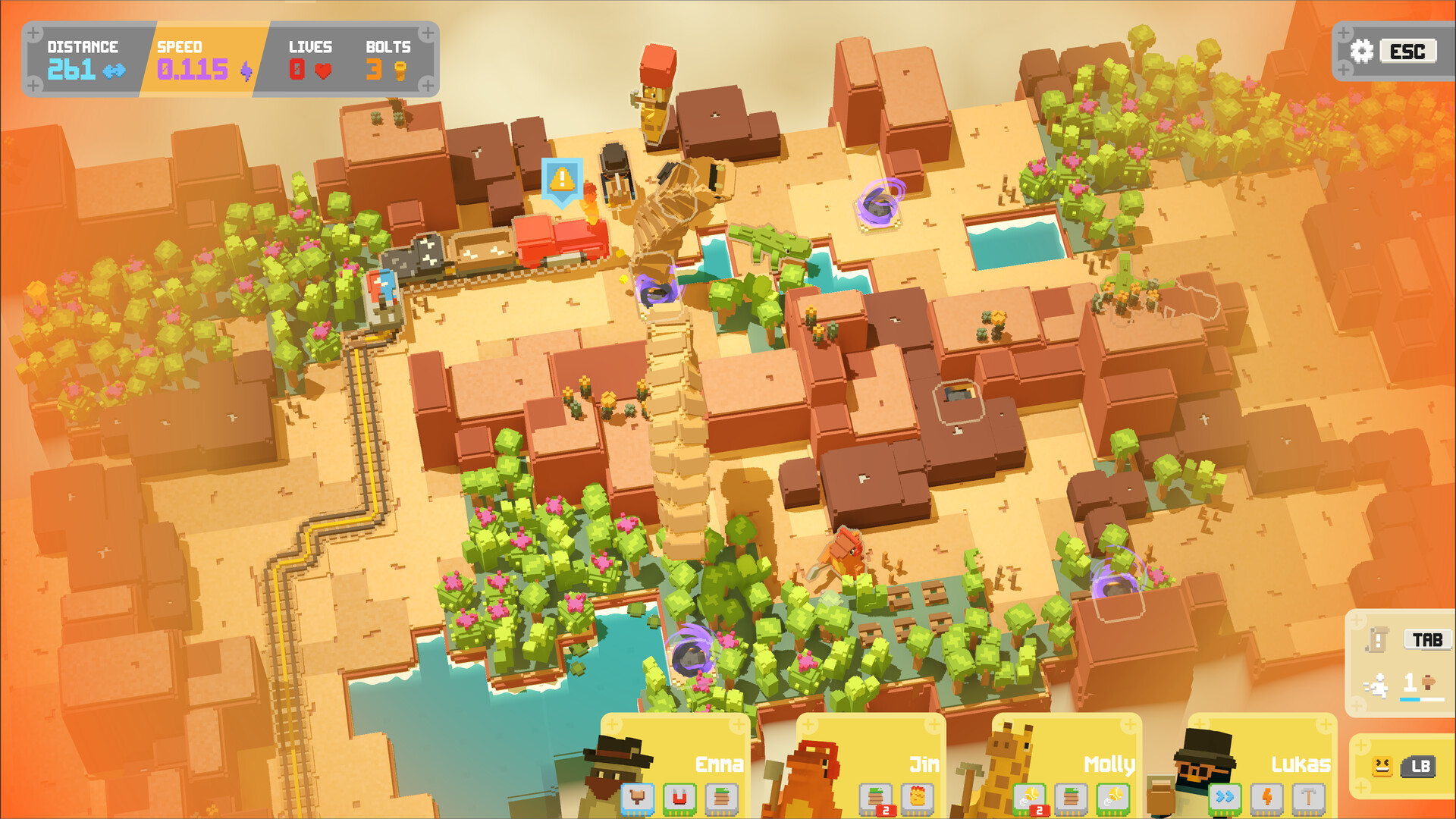 Скриншот из игры Unrailed 2: Back on Track - 11