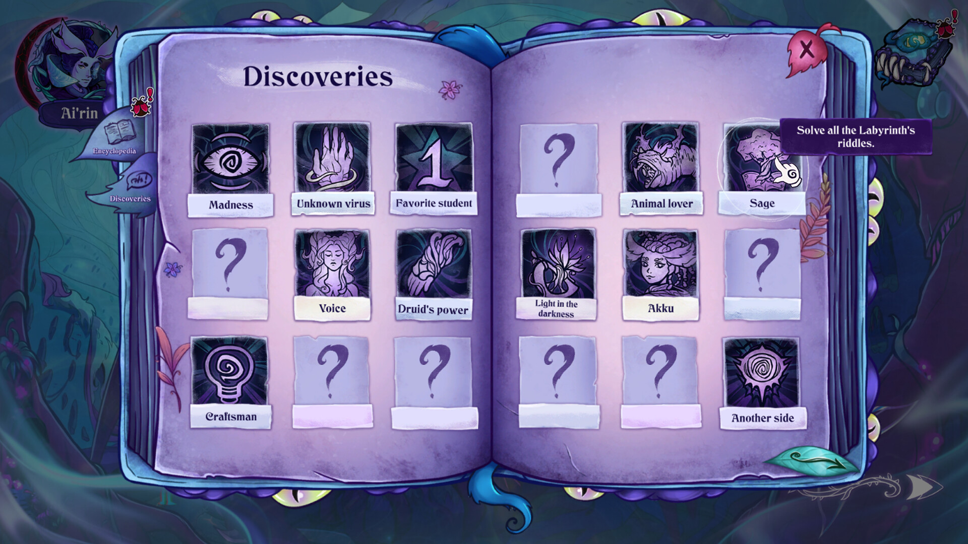 Скриншот из игры Enelia: Dawn of Madness - 1