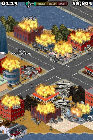 Скриншот из игры Fingerzilla - 1