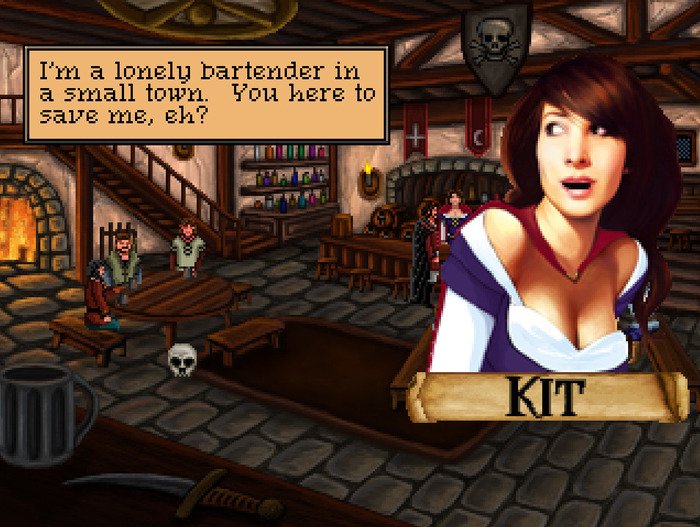 Скриншот из игры Quest for Infamy - 2