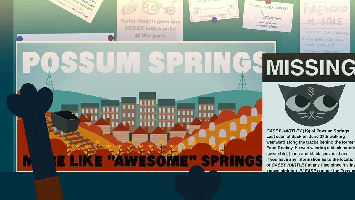 Скриншот из игры Night in The Woods - 28