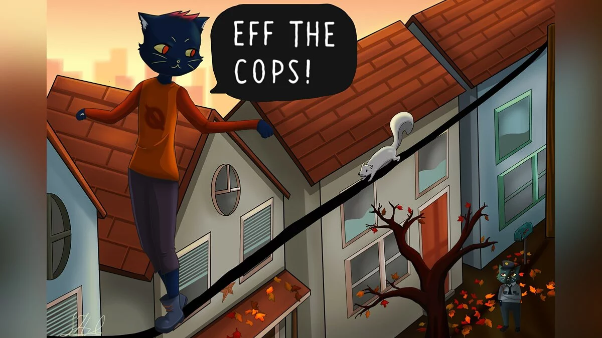 Скриншот из игры Night in The Woods - 45