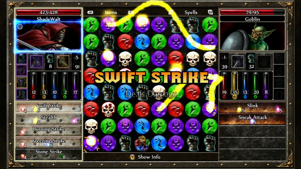 Скриншот из игры Puzzle Quest 2 - 76